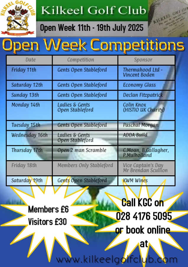 Competition prize winners and sponsors