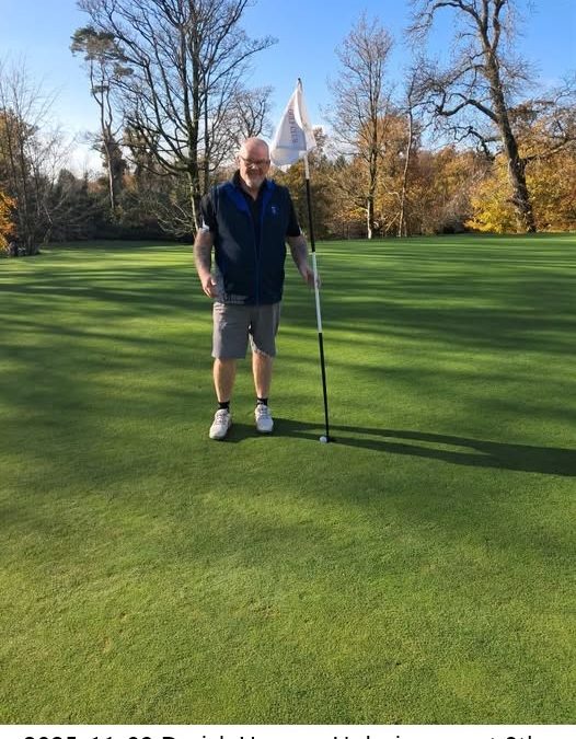 2025-11-09 Derick Hynes hole in one at 8th