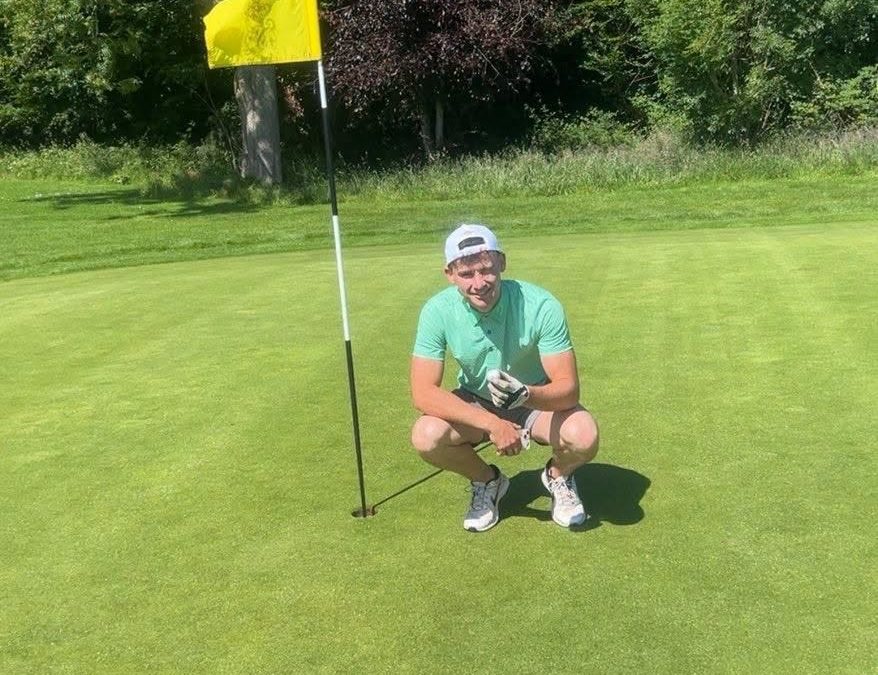 2026-06-21 Ryan Quinn hole-in-one at the 15th